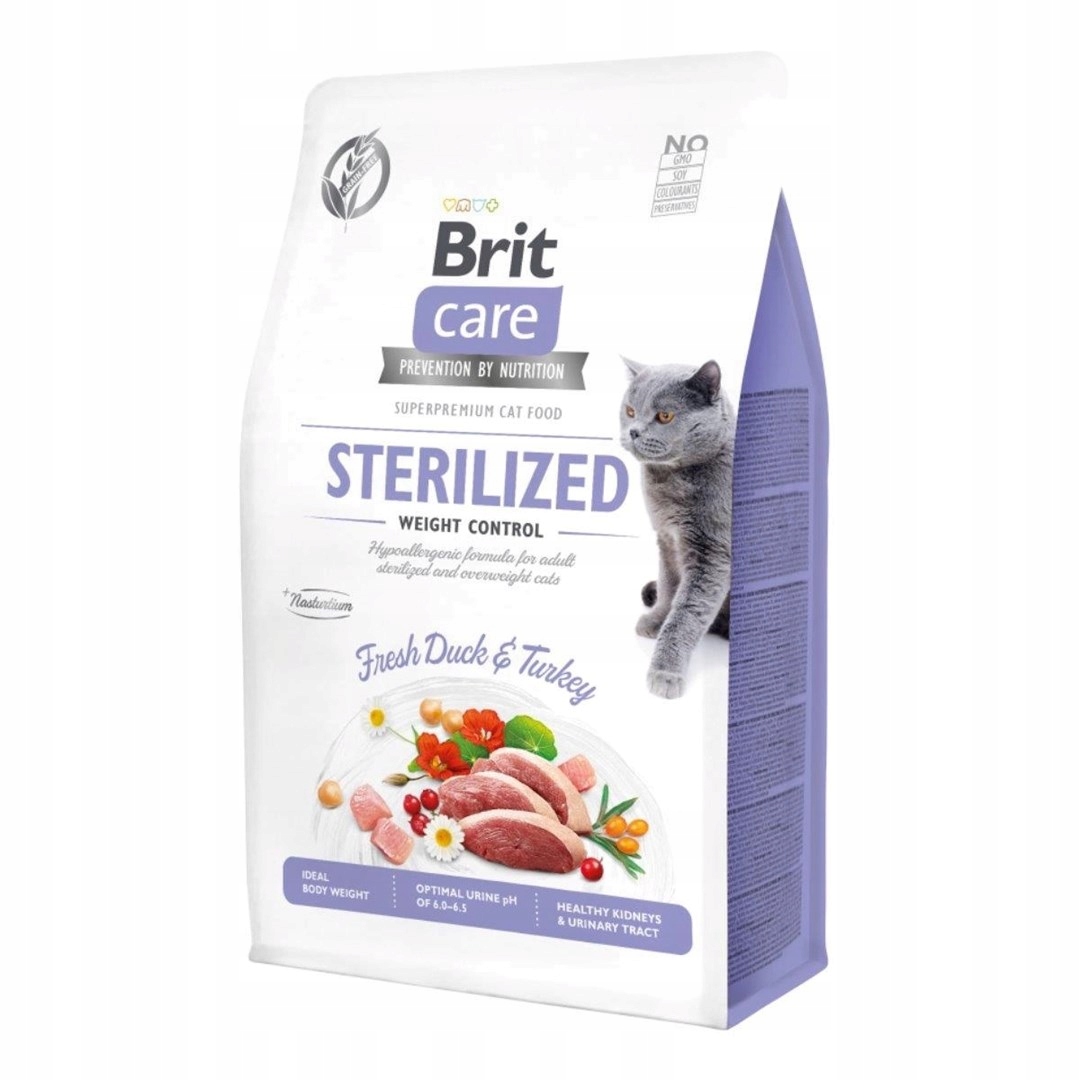 Levně Brit Care Cat Grain-Free Sterilised Weight Control – krmivo pro kočky