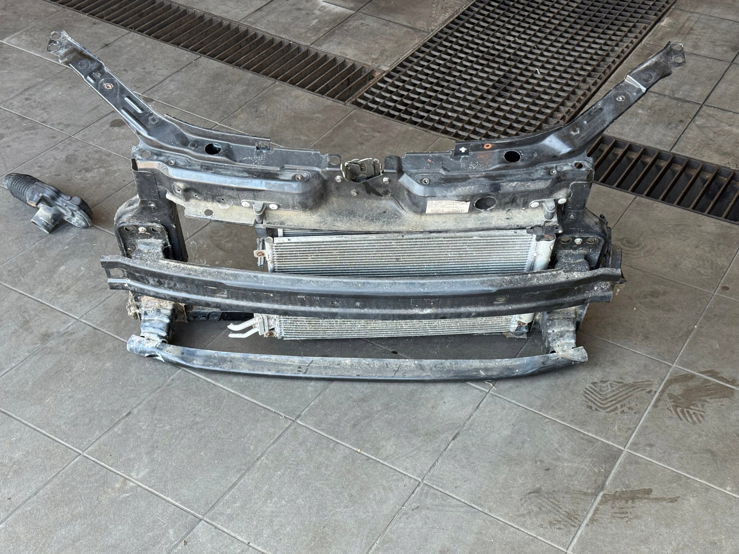 front body wall front FIAT 500 07-14R 1.4B complete SPRAWNY