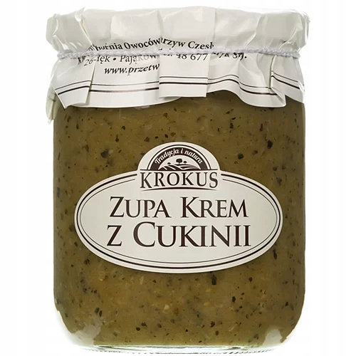 3x Krémová polévka z cukety Bezlepková 470 g Krokus