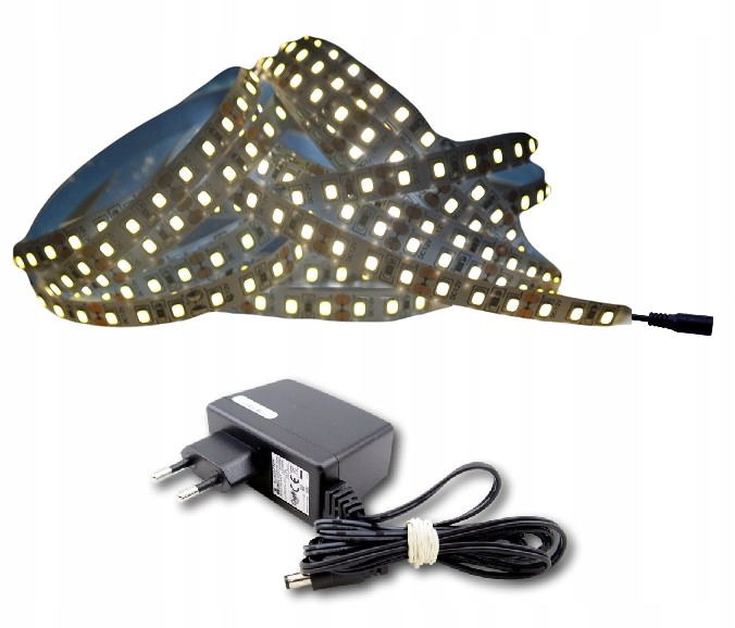 

Zestaw taśma Led 2835 120LED ciepła do mebli 2m