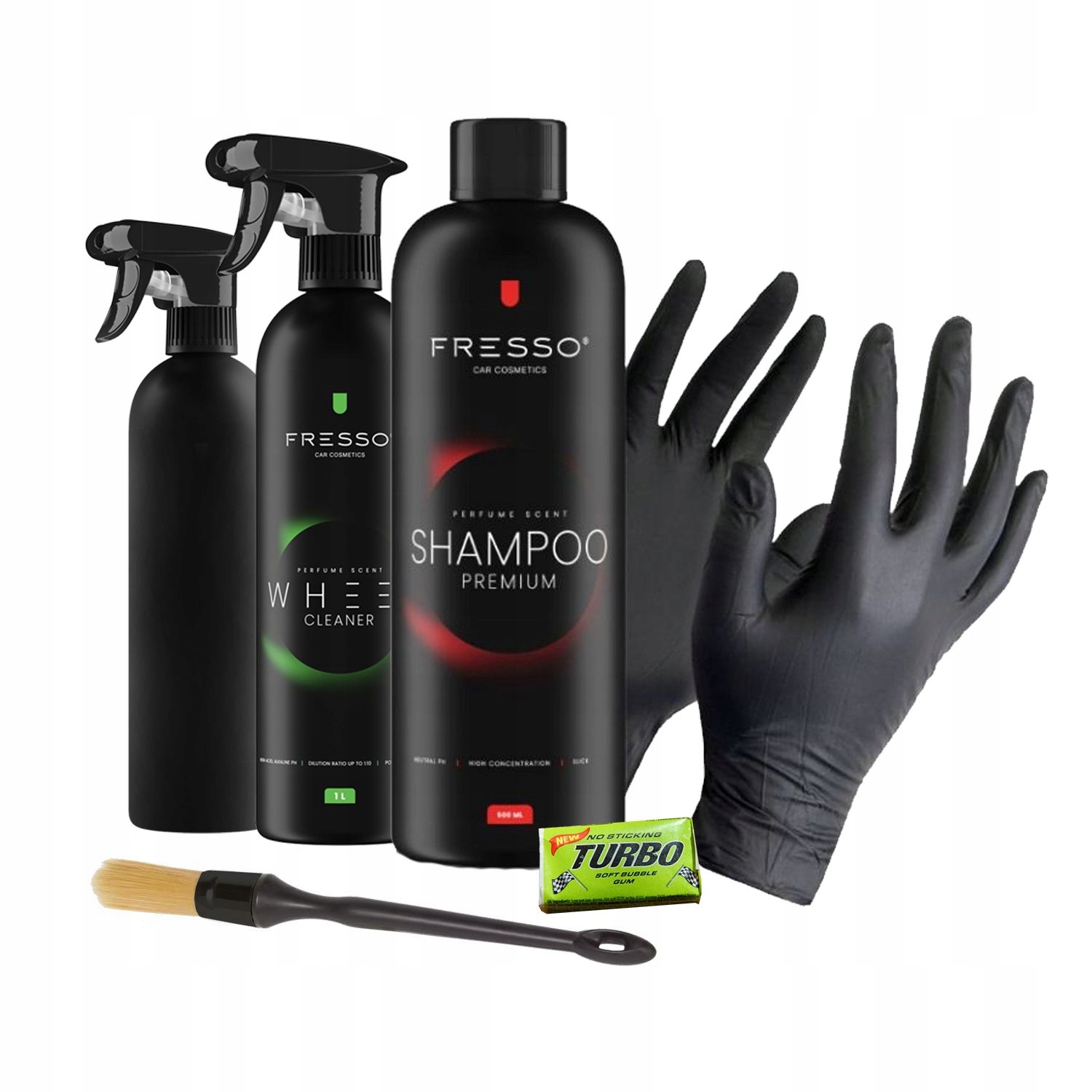 Fresso Shampoo 1L + Wheel Cleaner 1l KIT