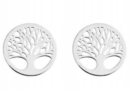 

Kolczyki Celebrytki drzewka szczęścia srebro 925