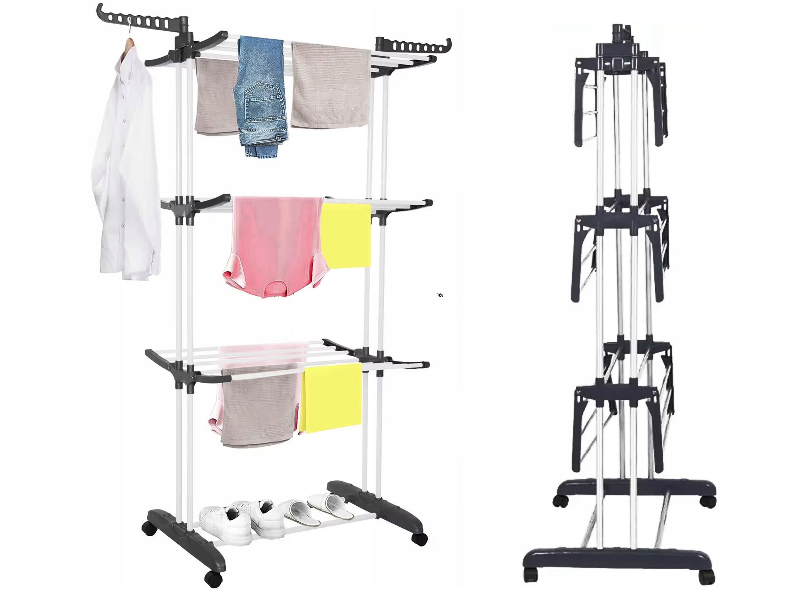 Levně Sušák Věšák na prádlo Vertikální Do 40 kg Praní Skládací