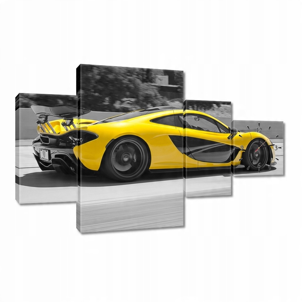 

Zegary 130x80 Yellow McLaren P1