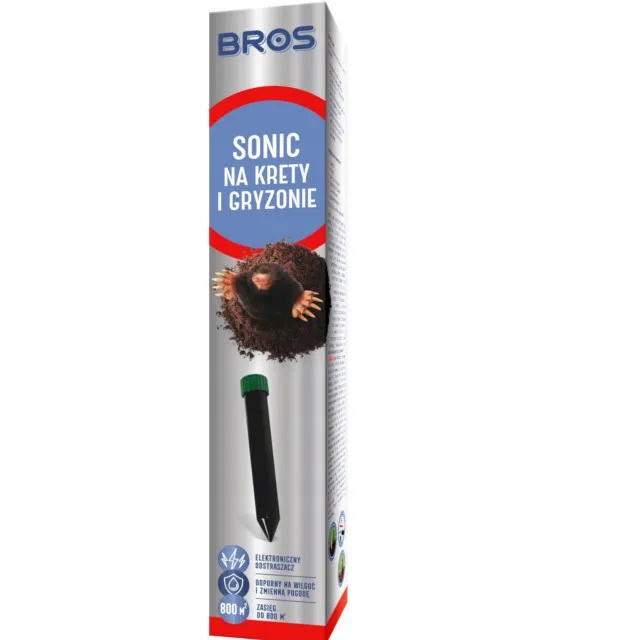 

Bros Odstraszacz na krety Sonic, 1 sztuk