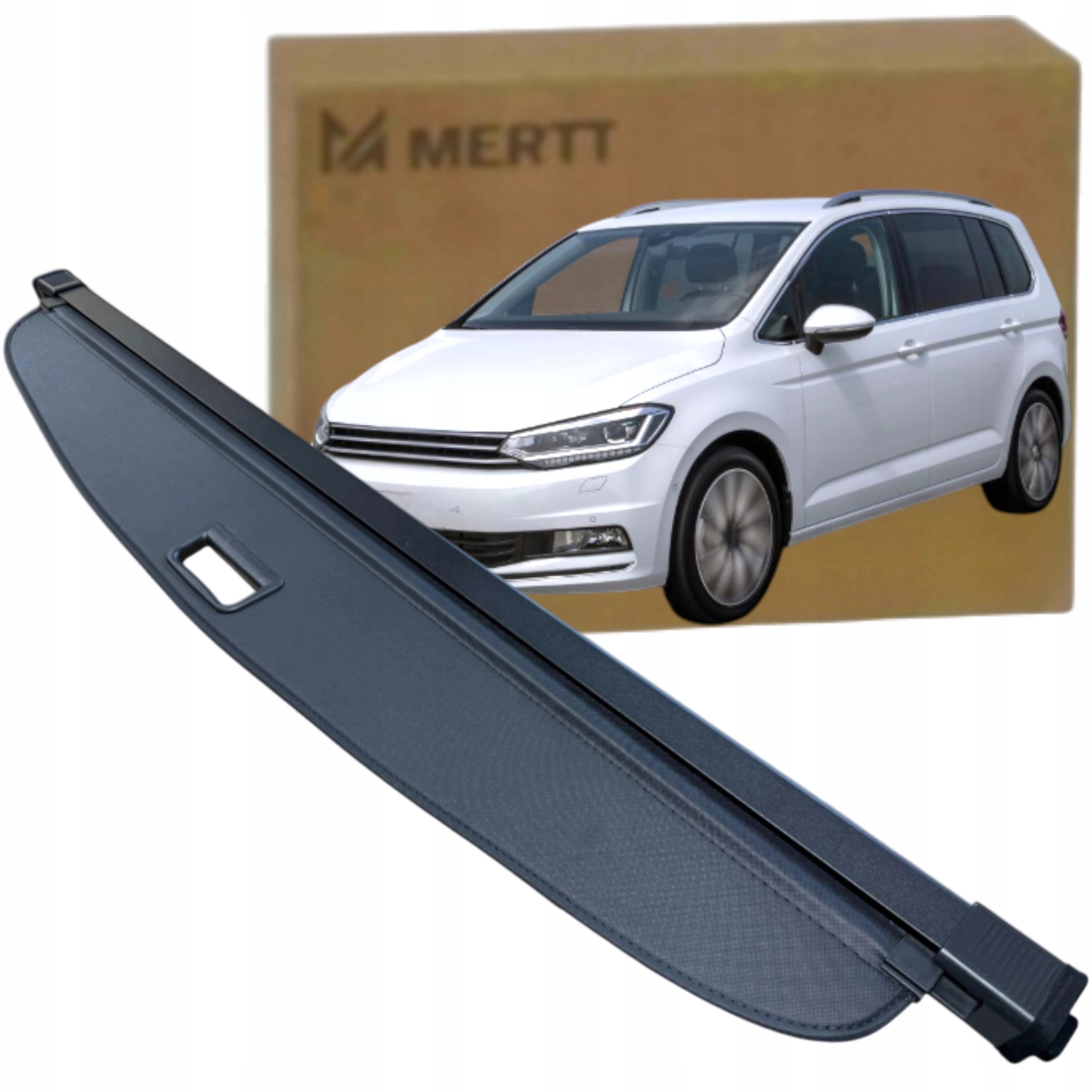 Volkswagen Vw Touran II 2015 – Roleta zadního zavazadlového prostoru, černá, nová