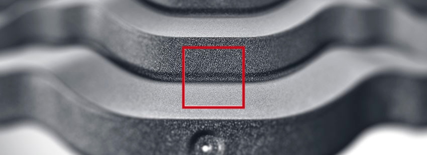 Blachodachówka modułowa BUDMAT VENECJA D-Matt ANTRACYT RAL 7016 Długość 1.19 m