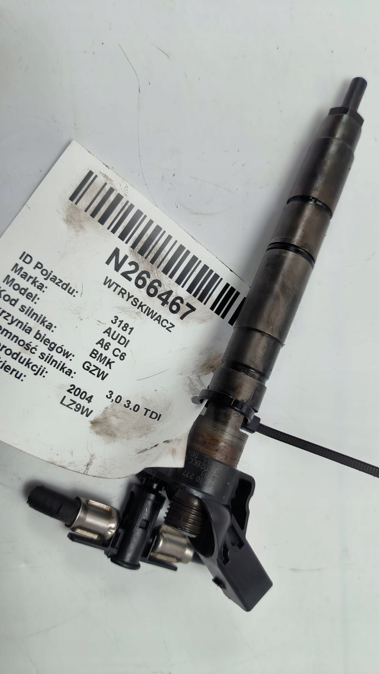 injector 059130277Q 3.0 TDI AUDI A6 C6