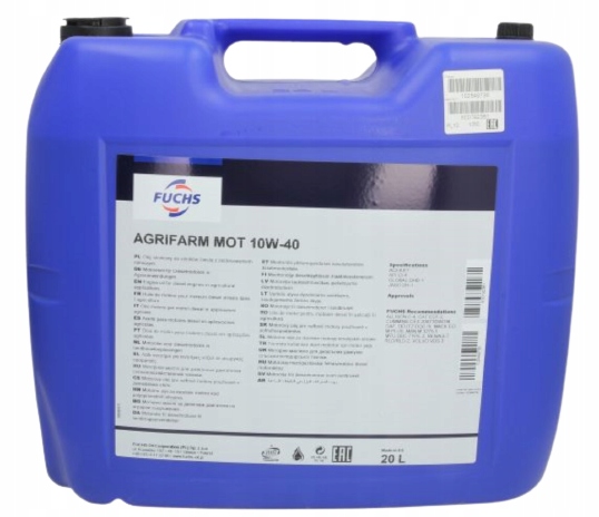Olej silnikowy FUCHS AGRIFARM MOT 10W40 20L