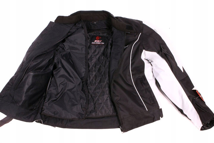 KURTKA MOTOCYKLOWA DAMSKA TEKSTYLNA WOLF XS Rozmiar XS