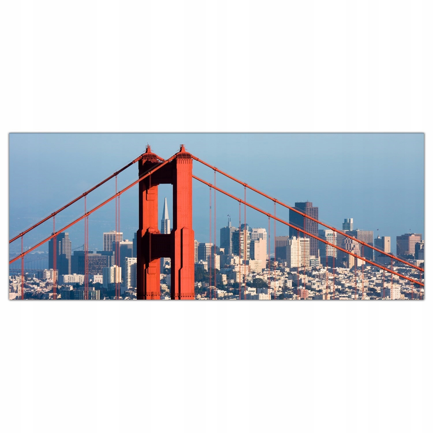 Golden Gate Most 125x50 Skleněné panely do kuchyně