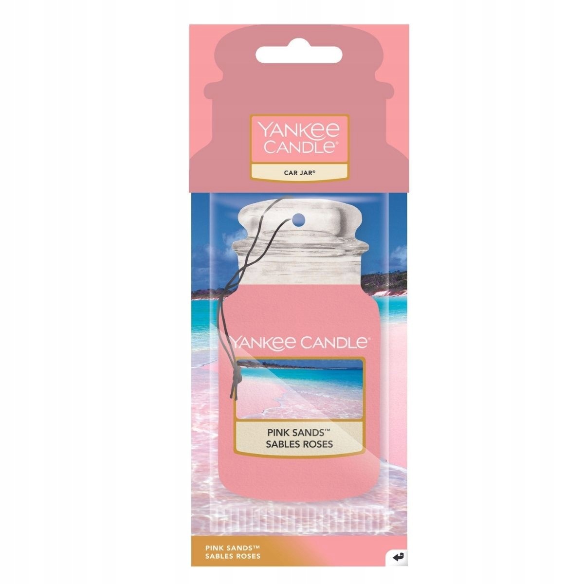 Yankee Candle car jar Pink Sands