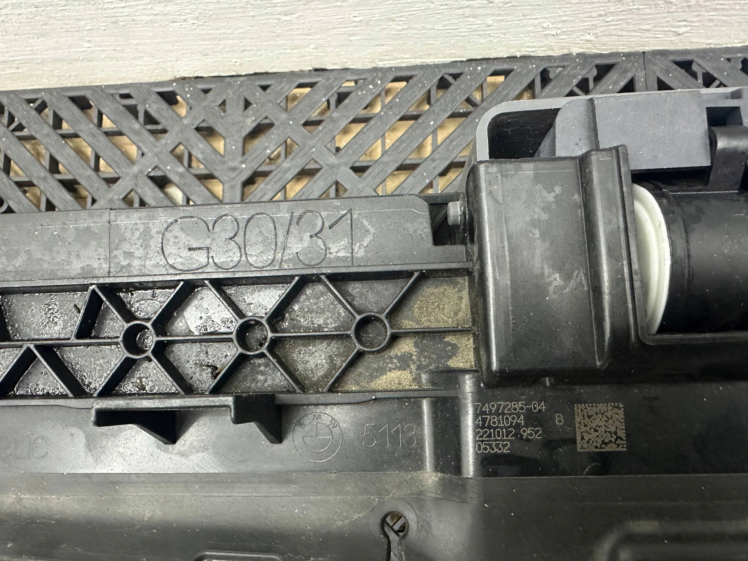 pipe intake BMW 5 G30 G31 7497285