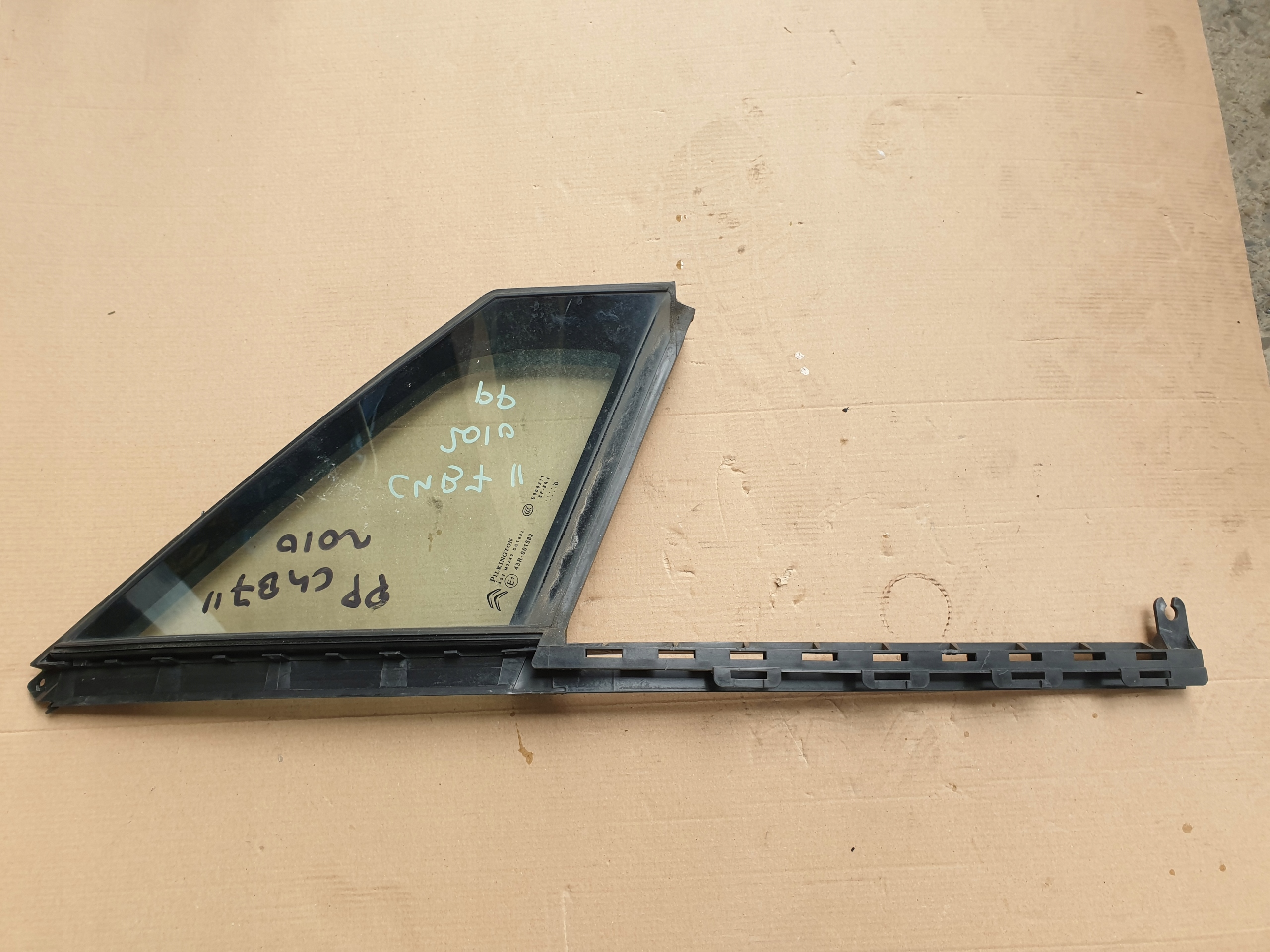 window DO door right CITROEN C4 B7 II 2010-2018