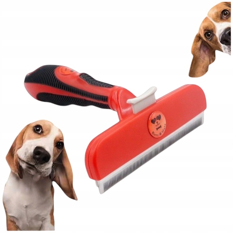 Levně Kartáčový Zastřihovač Srsti Pro Dlouhosrsté Psy A Kočky, Redukce Línání