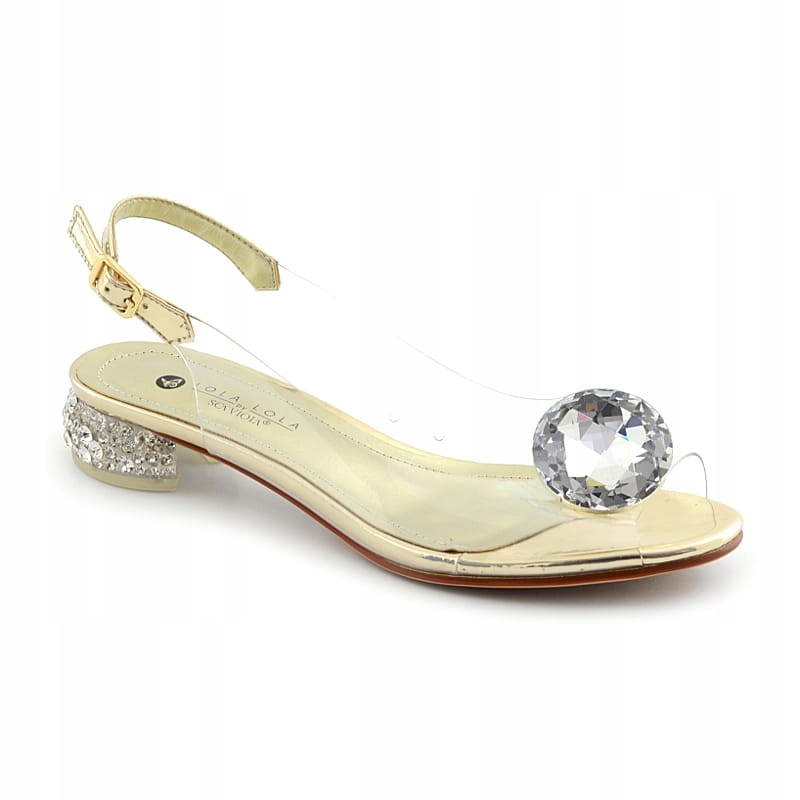 Dámské sandály Sca'viola G-15 zlaté 36