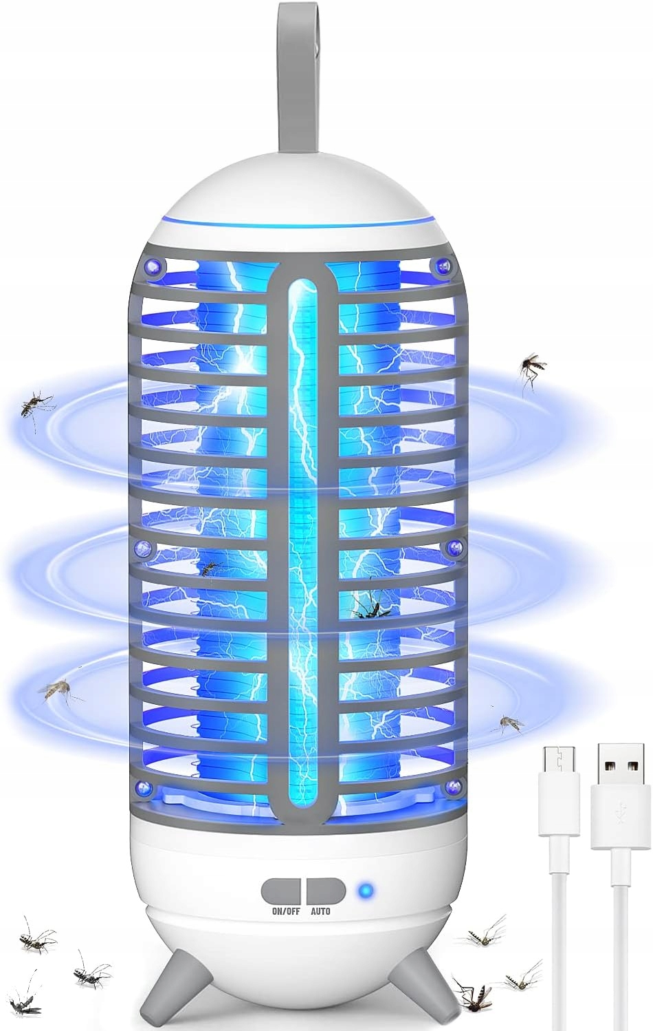 Uv lampa proti komárům, mouchám, vosám Na Kempování do stanu reg9