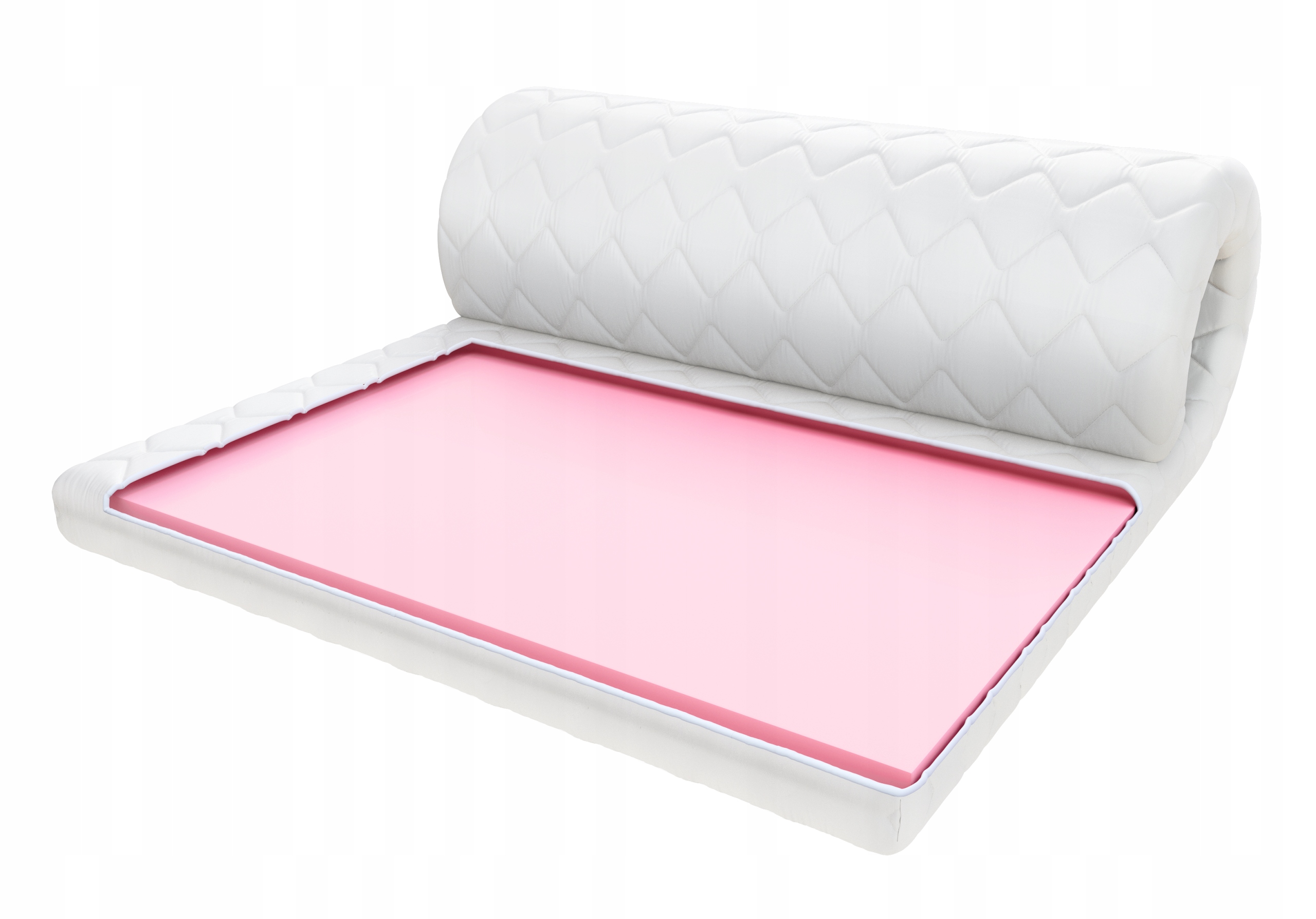 Materac Nawierzchniowy 120x180 visco Topper 5 cm