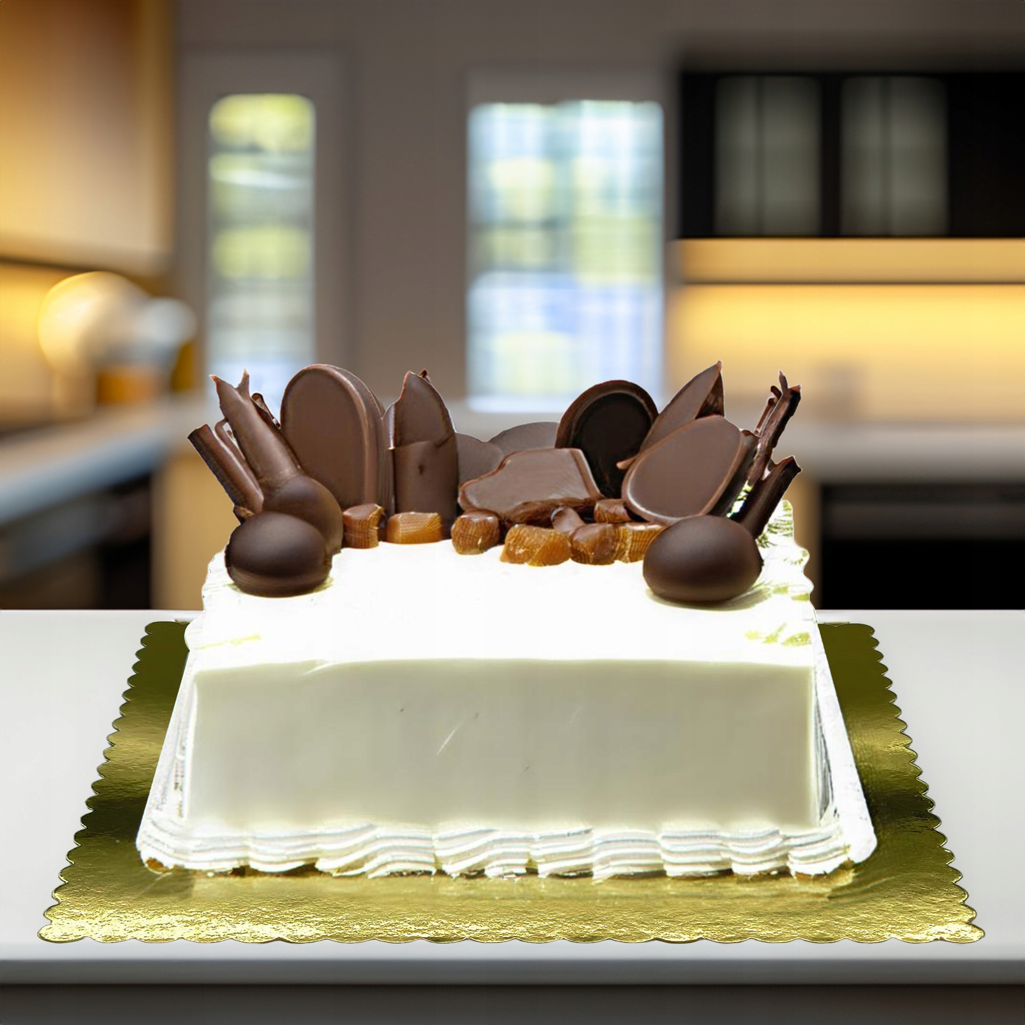 5 SZT PODKŁADY POD TORT CIASTO 30 CM KWADRATOWY ZŁOTY POŁYSK GRUBY SZTYWNY