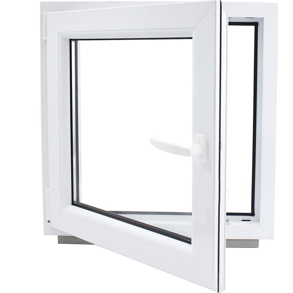 Okno Pvc Levé 45 X 45 450 X 450 Okno Otevírací Bílé Dvousklo