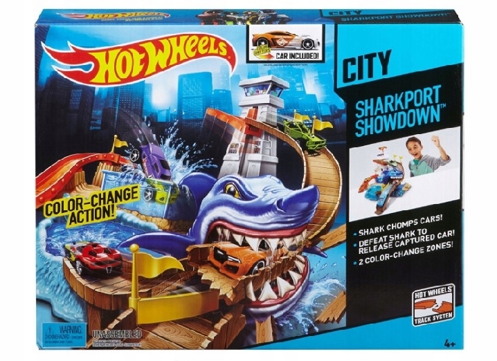 

Hot Wheels Starcie Z Rekinem Tor Do Wody BGK04