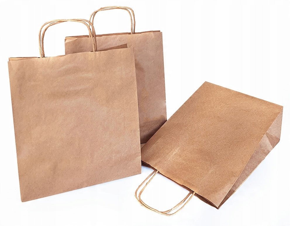 

Torba Papierowa Torby Torebki 24x11x30 cm 10 szt.