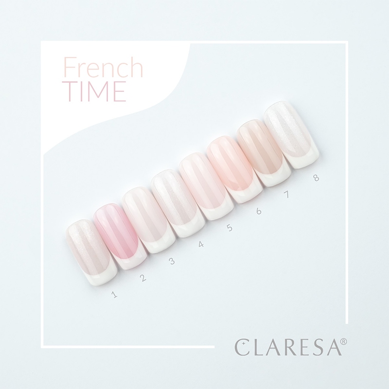 Lakier Hybrydowy Claresa French Time 5 5g Marka Claresa
