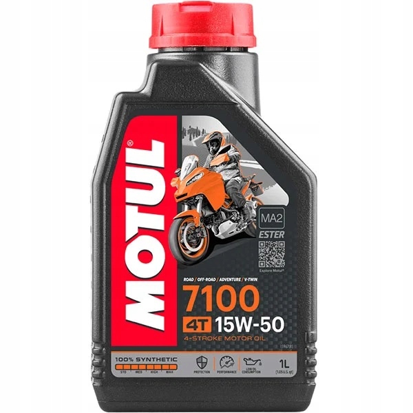 

Motul 7100 4T 15W50 1L 100% Syntetyk