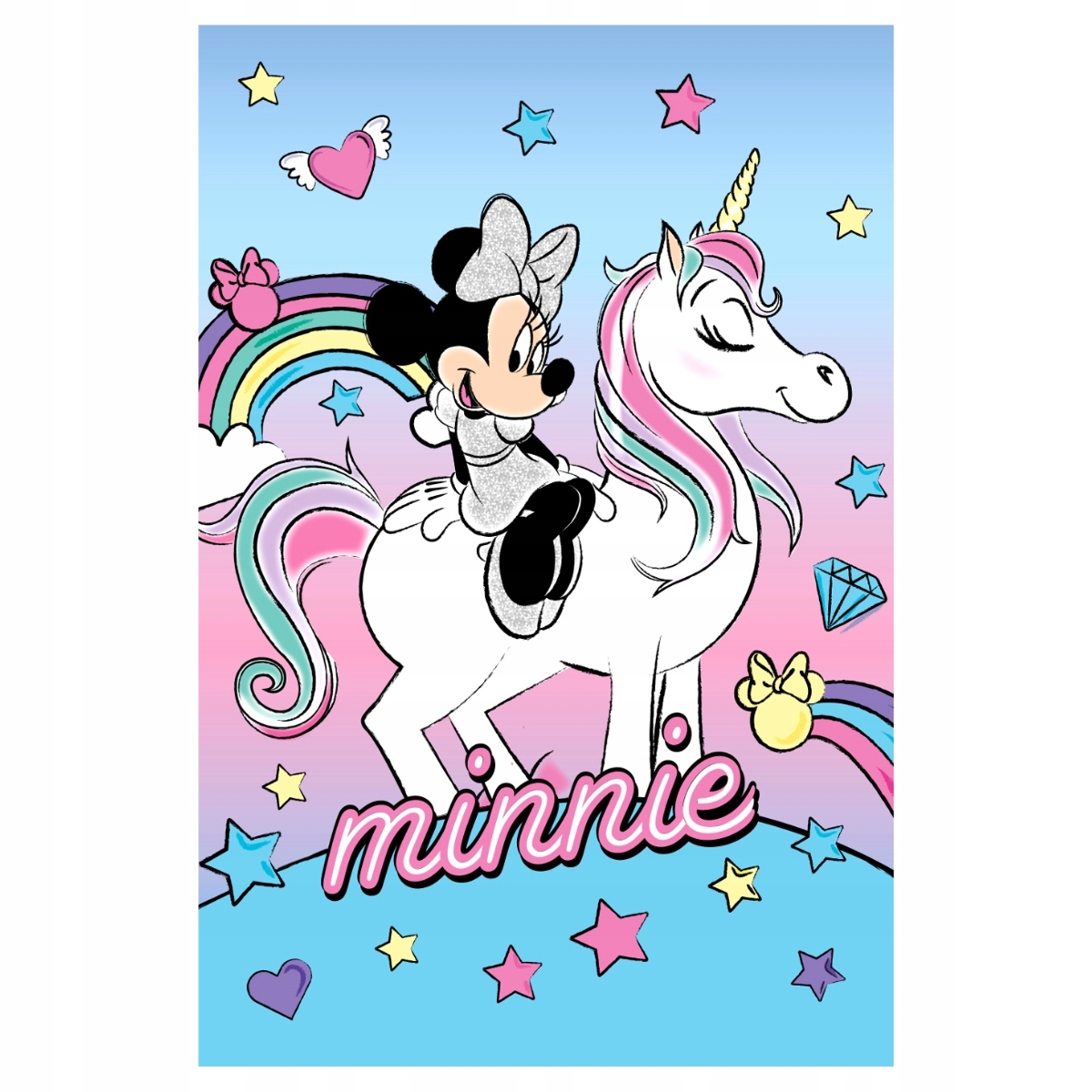 

Koc Myszka Miki Minnie 100cm x140cm