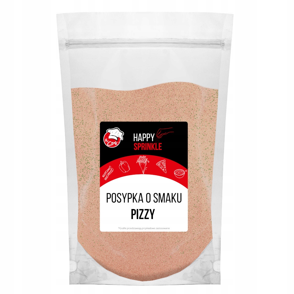 Levně Posypka s příchutí pizzy pro chipsy 1 kg Zatočené brambory 1000 g