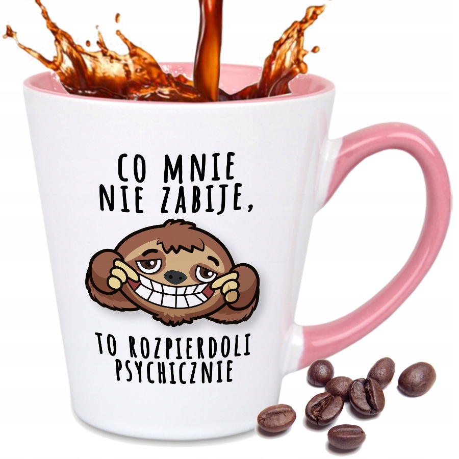 

Kubek Latte Mały Co Mnie Nie Zabije