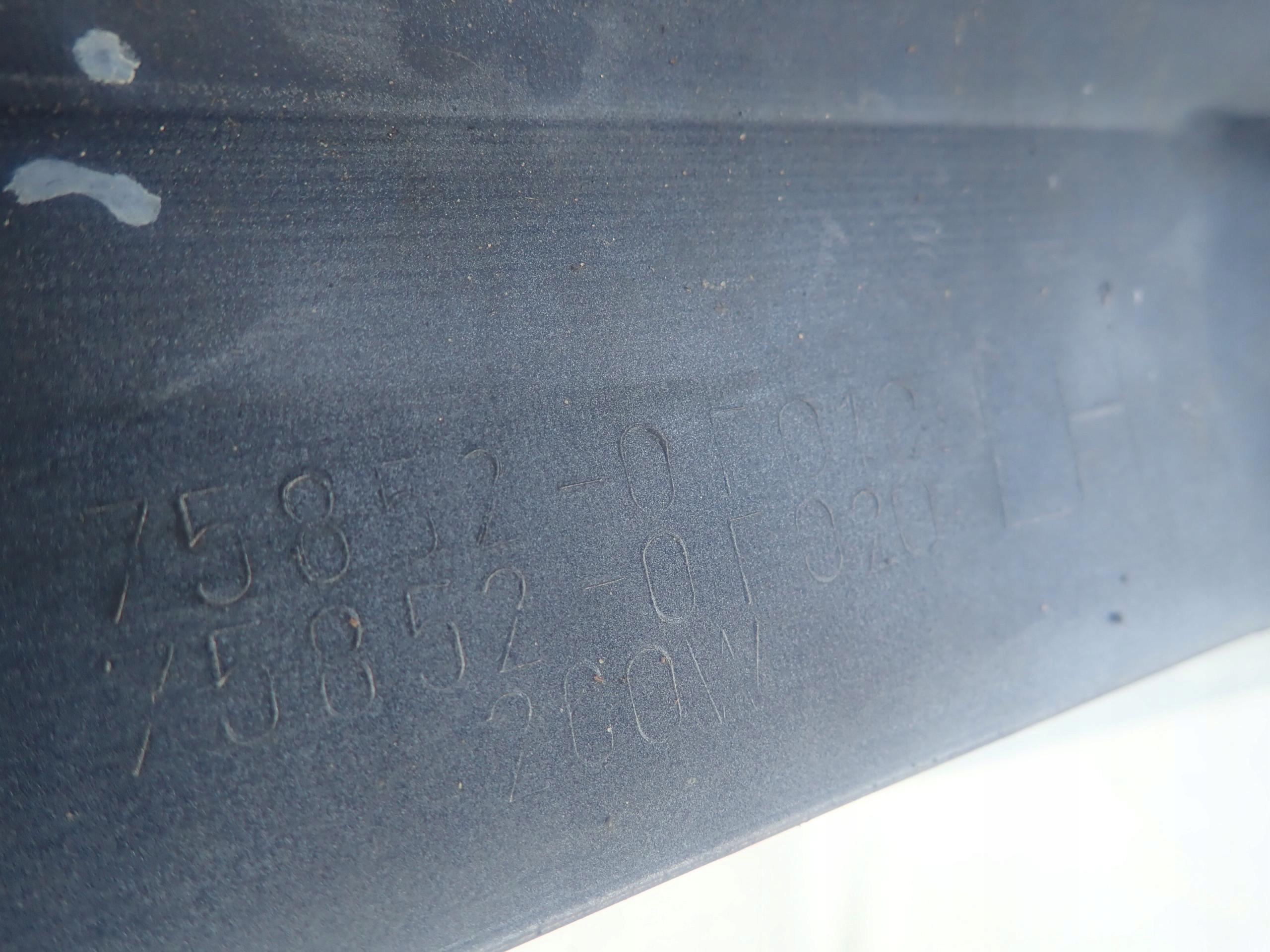TOYOTA COROLLA VERSO 04-09 threshold left moulding left