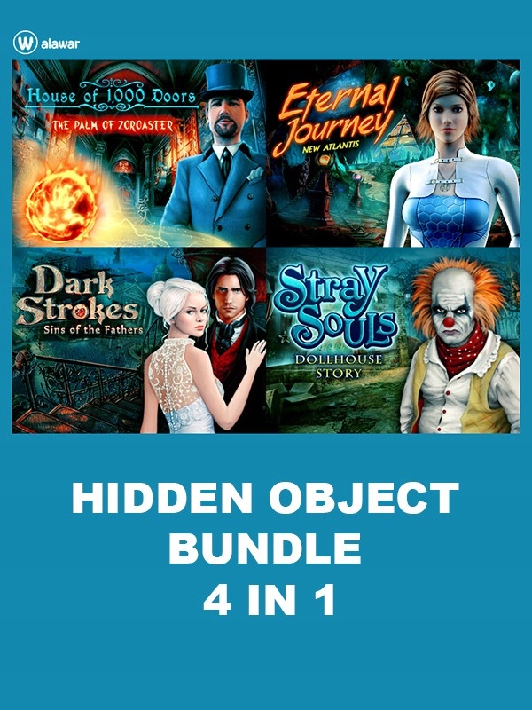 Hidden Object Bundle 4 in 1 Steam Kod Klucz