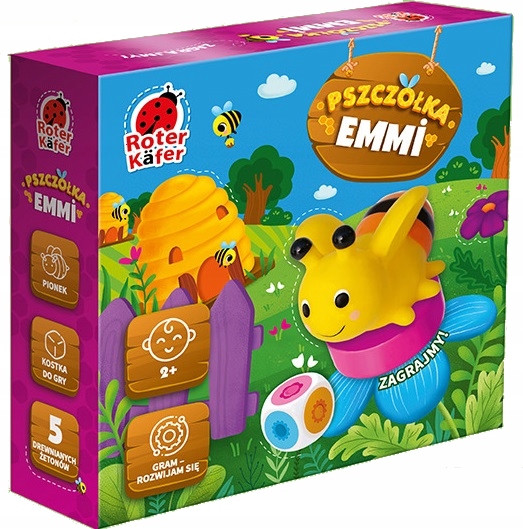 Gry Edukacyjne Dla Przedszkolaka Gra Planszowa Gra edukacyjna Pszczoła Emmy