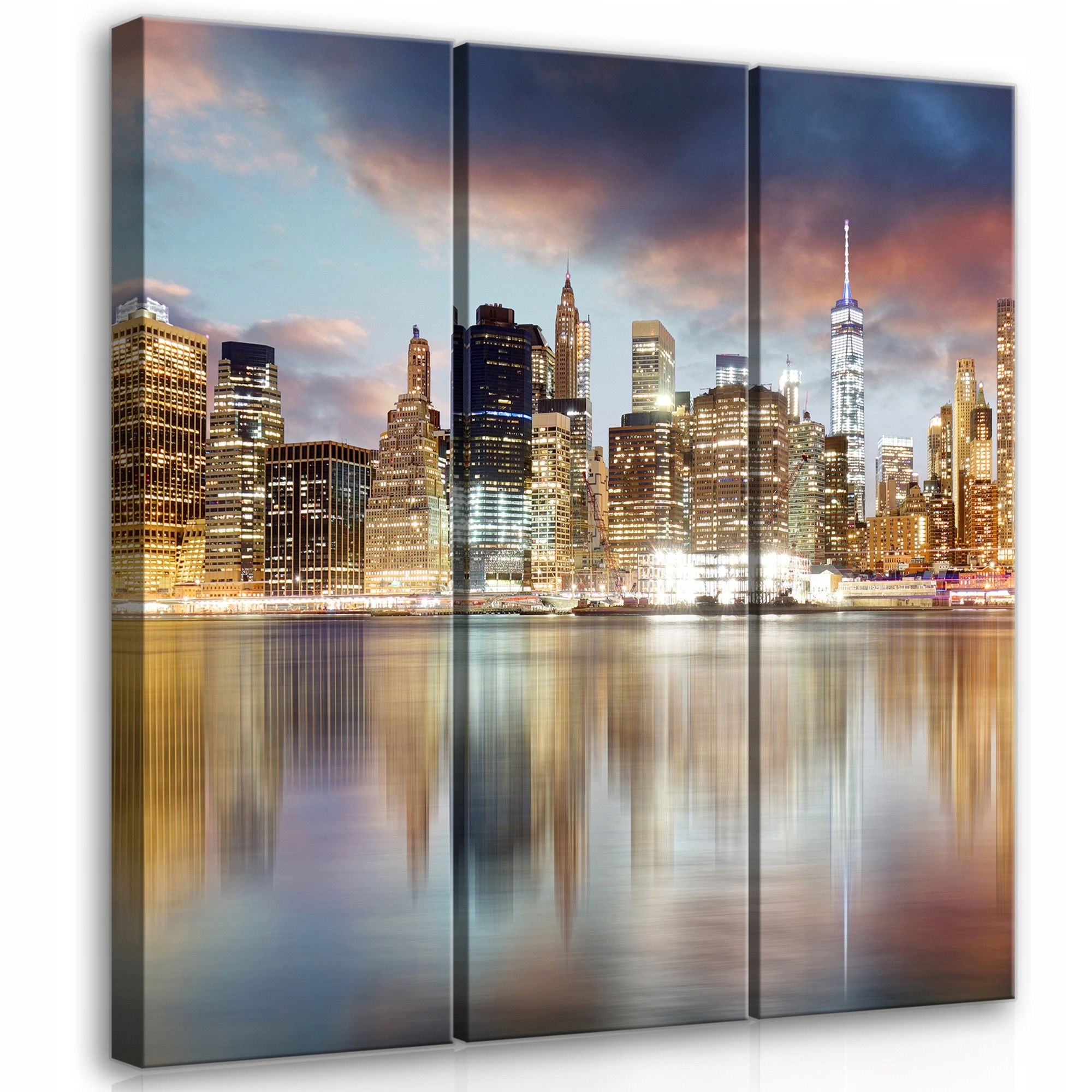 Obraz 90x100 Městská krajina New York panorama města architektura umění