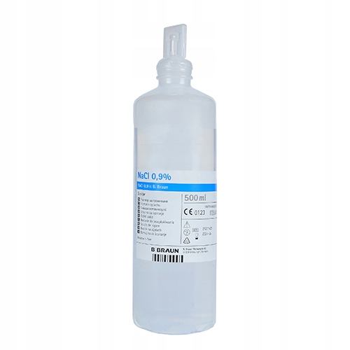 

Sól fizjologiczna 0.9% B.Braun Ecolav 500ml