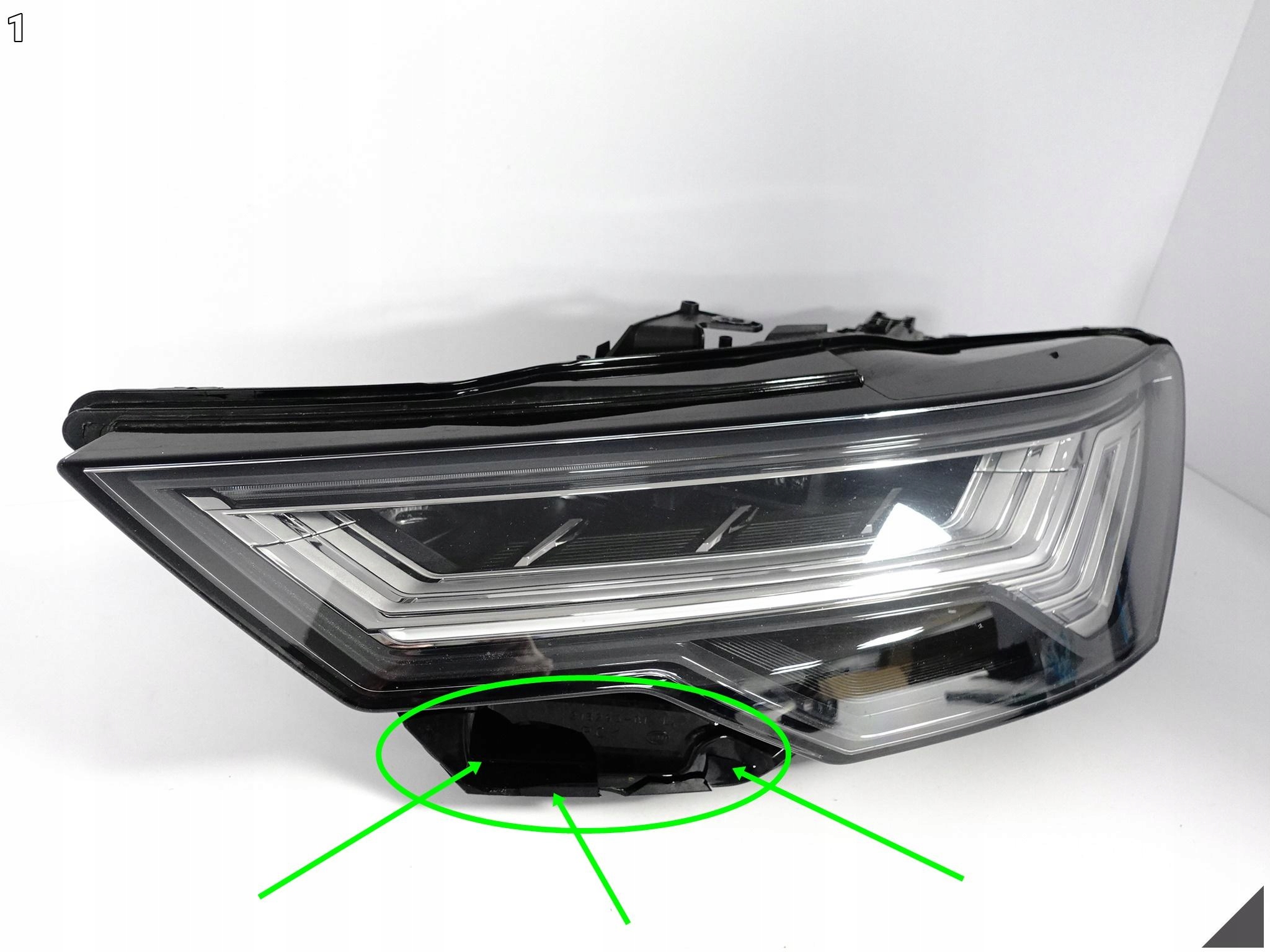 AUDI A6 S6 C8 4K0 18- light MATRIX FULL LED left front EUROPA *035* damaged