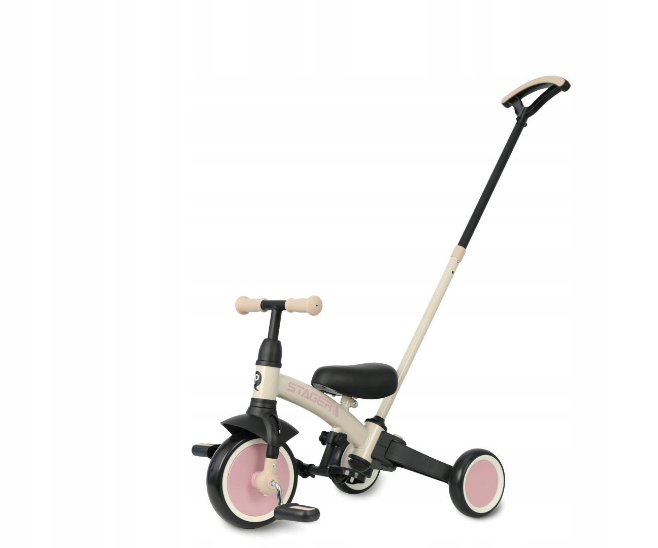 Milly Mally 6279 Rowerek trójkołowy Stager 3w1 pink