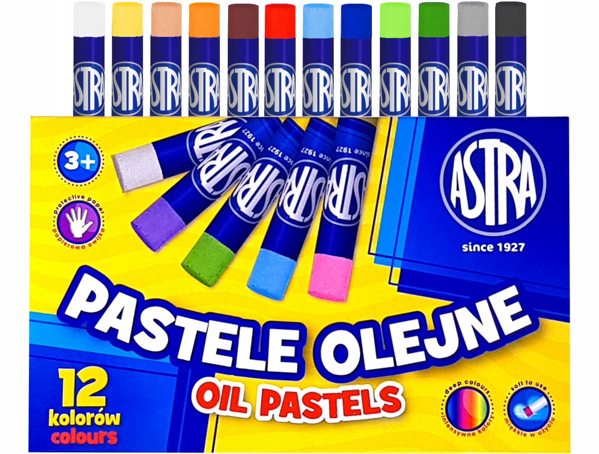 

Pastele olejne Astra Kredki
