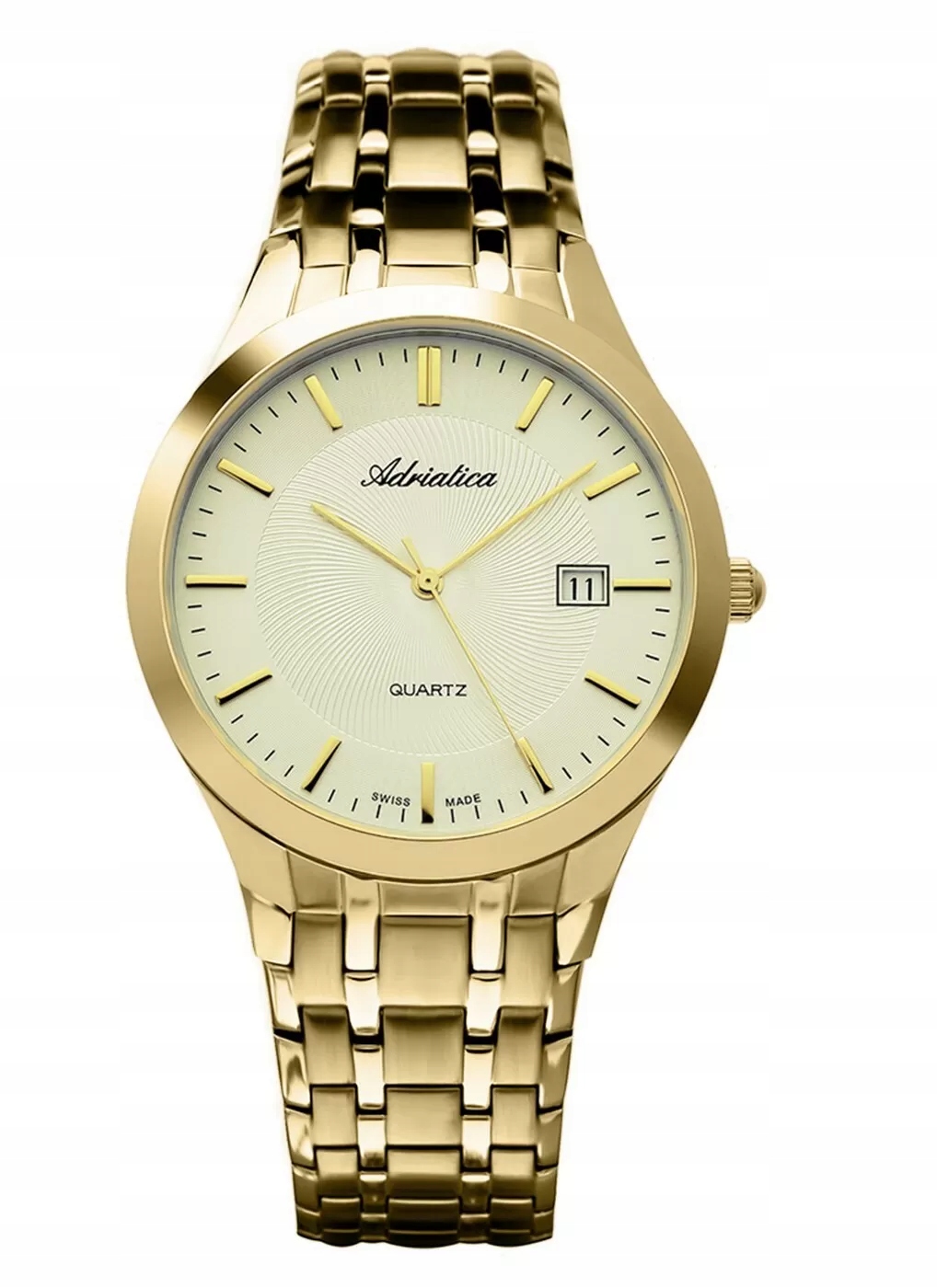 Pánské Hodinky Adriatica na náramku A1236.1111Q – Quartzové hodinky Swiss