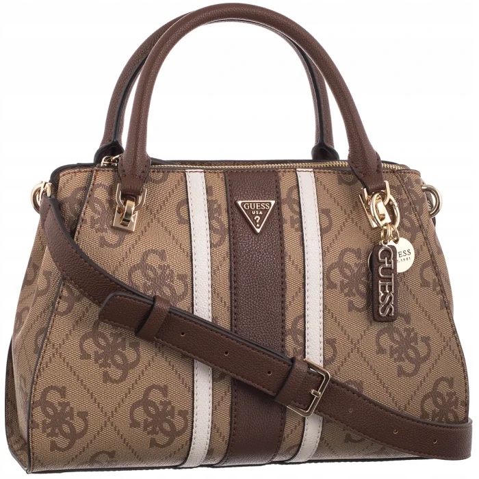 Dámská kabelka Guess Noelle II Luxury Satchel HWSS96 72070 Lgw Hnědá