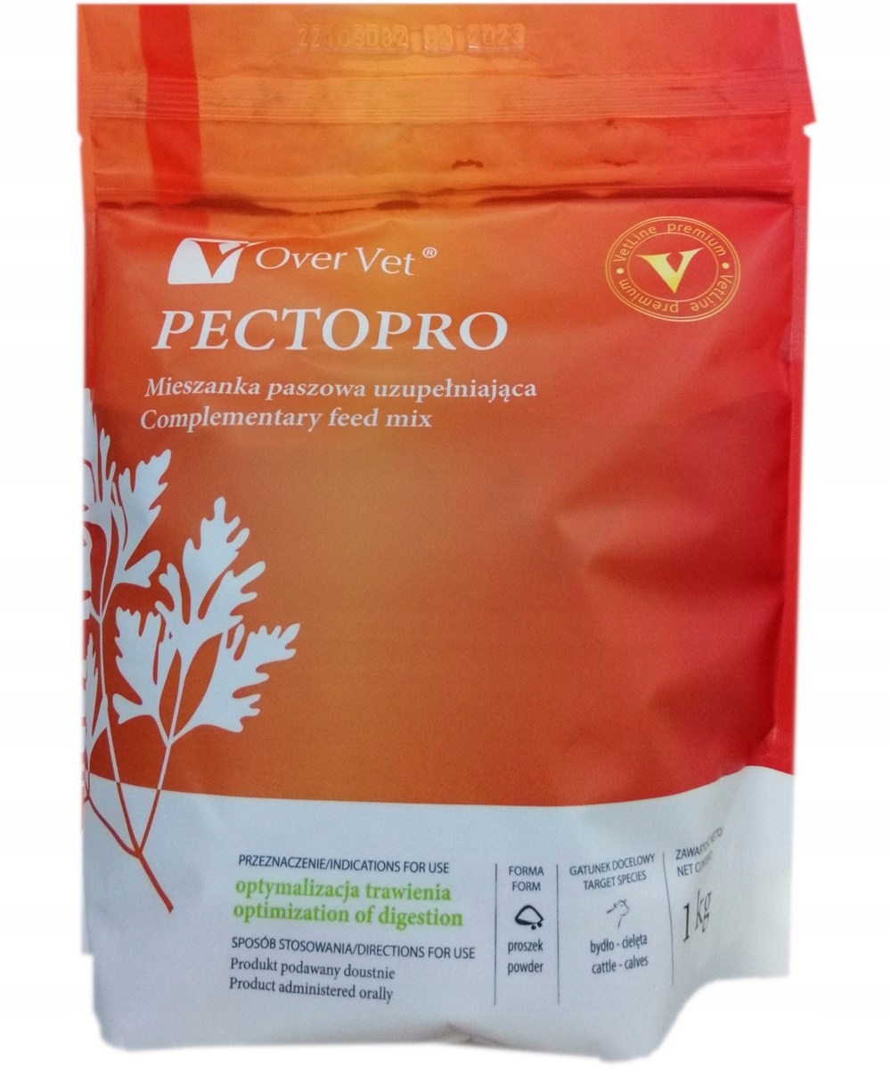 PectoPro Preparat uzupełniający niedobory dla cieląt w saszetkach 1KG