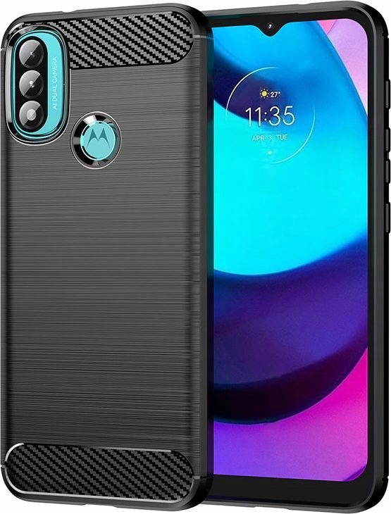 

Pancerne etui karbonowe Carbon do Moto E20/E40