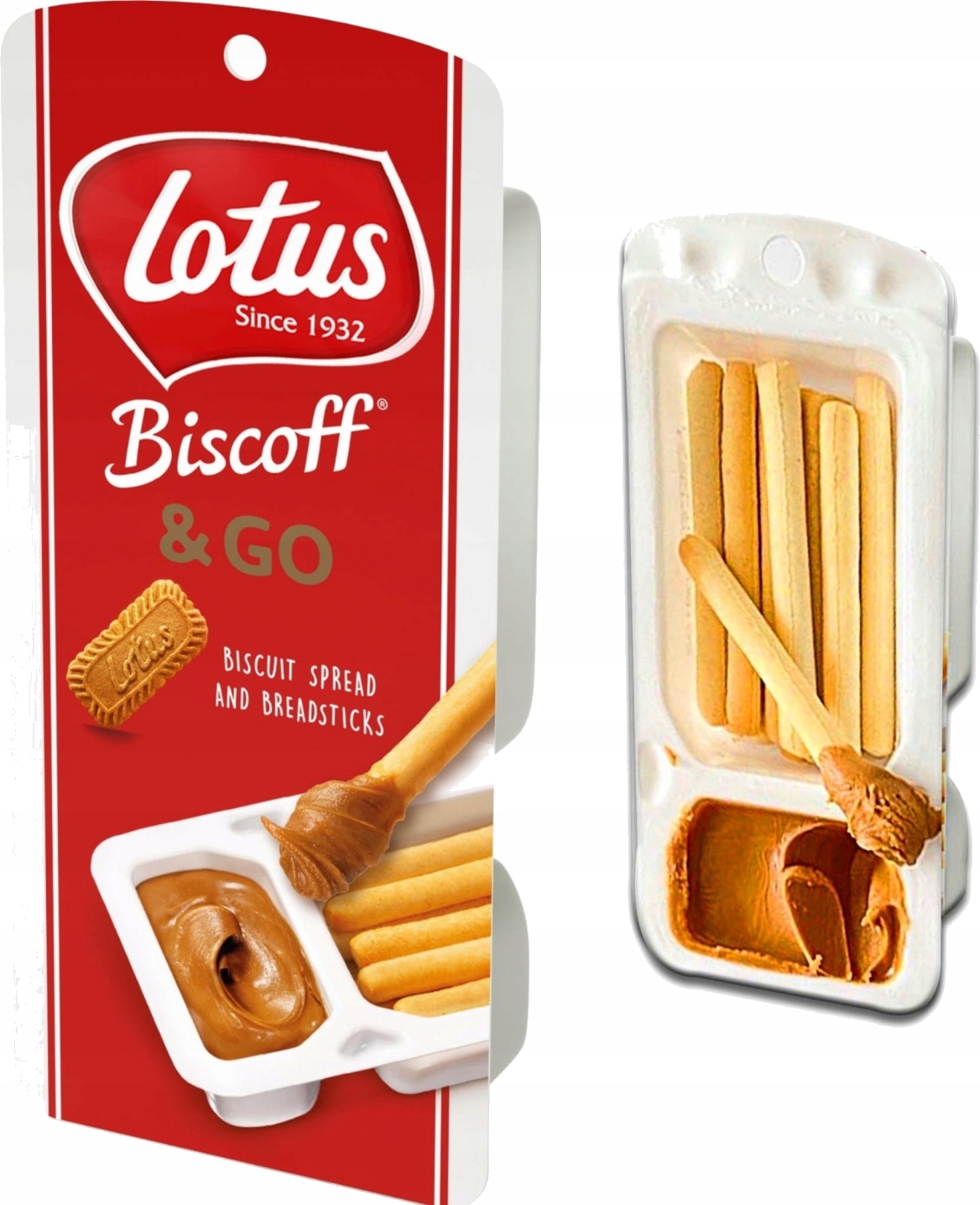 Paluszki Chlebowe Biscoff & Go z Kremem Do Smarowania 8 x 45g