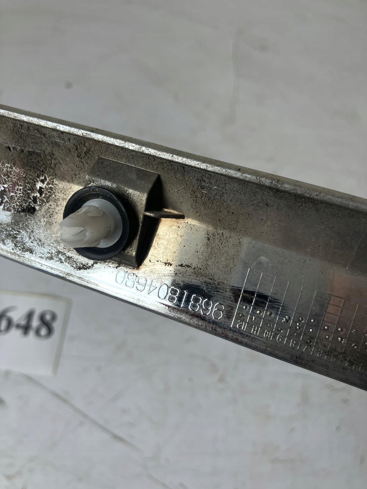 moulding door left rear part CITROEN C5 III X7 CHROM lower