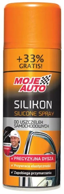 

Moje Auto Silikon Spray Do Uszczelek Gumy 400ML