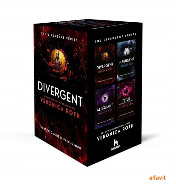 DIVERGENT SERIES BOX SET (BOOKS 1-4) [not-US] Roth, Veronica