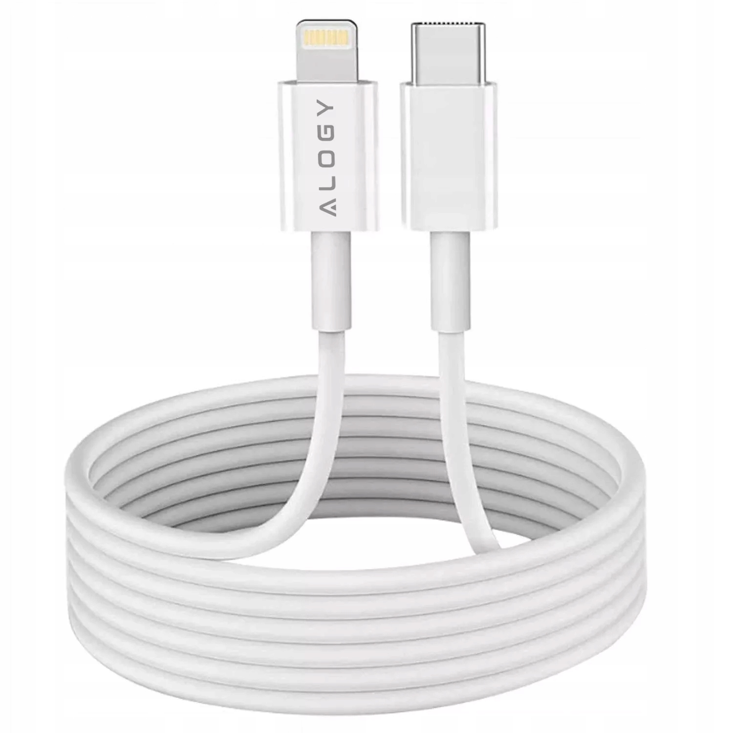 ŁADOWARKA USB-C KABEL LIGHTNING DO IPHONE 11 12 13 Długość przewodu 1 m