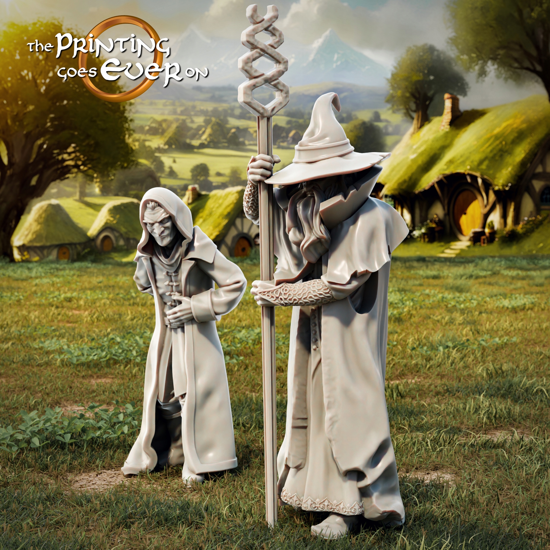 Saligastir and Grimhelm Disguised x2 The Printing