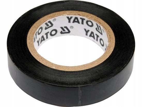 YATO TAŚMA IZOLACYJNA CZARNA 12MM X 10M IZOLACJA